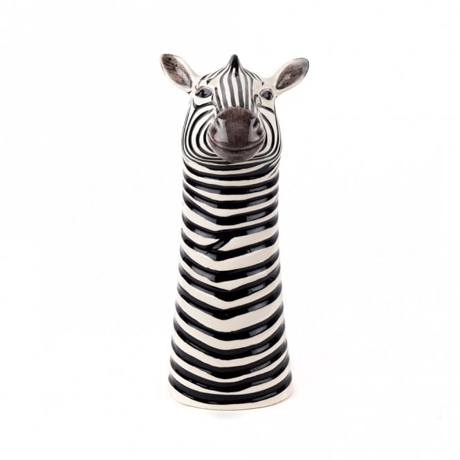 Quail Ceramics Zebra Large Flower Vase