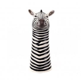 Zebra Large Flower Vase
