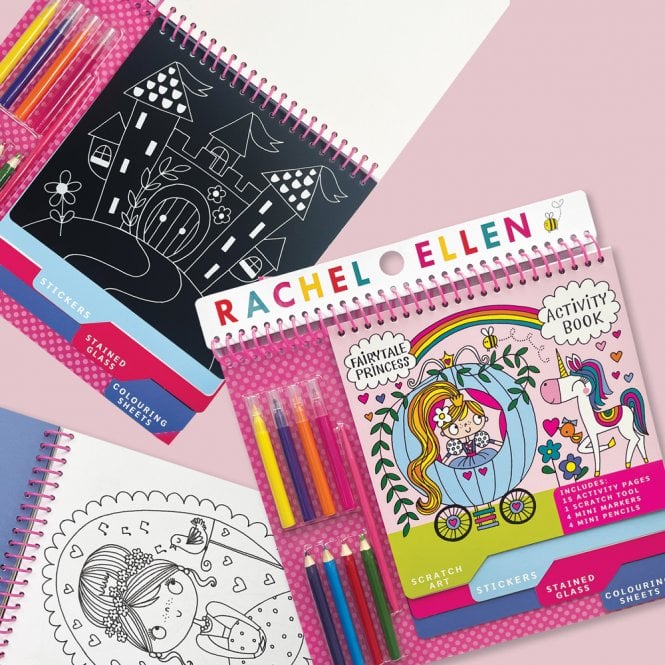 Rachel Ellen Designs Activity Book Fairytale Princess