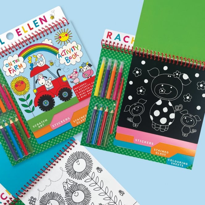Rachel Ellen Designs Activity Book Farm