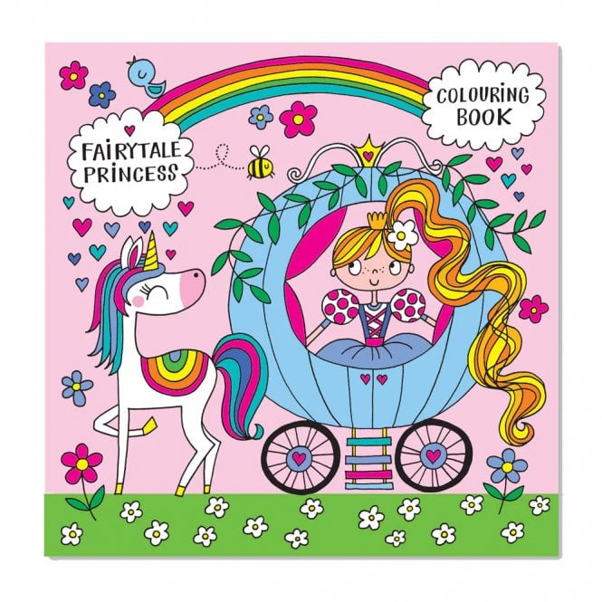 Rachel Ellen Designs Fairytale Princess Colouring Book