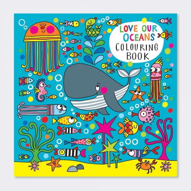 Rachel Ellen Designs Love Our Oceans Colouring Book