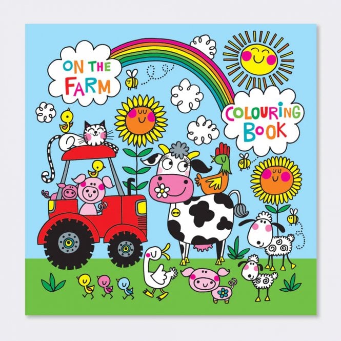 Rachel Ellen Designs On The Farm Colouring Book