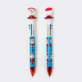 Santa Six Colour Ballpoint Pen