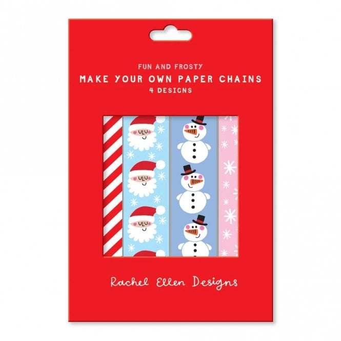 Rachel Ellen Designs Santa & Snowman Christmas Paper Chains