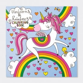 Unicorns and Rainbows Colouring Book