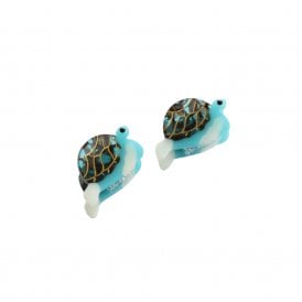 Blue Turtle Hair Clip Twin Pack