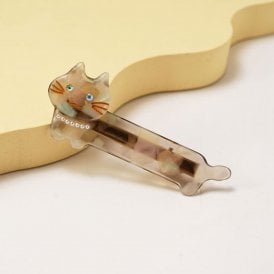 Grey Pretty Cat Hair Clip
