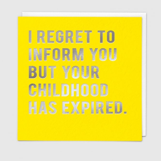 Redback Cards Childhood Card