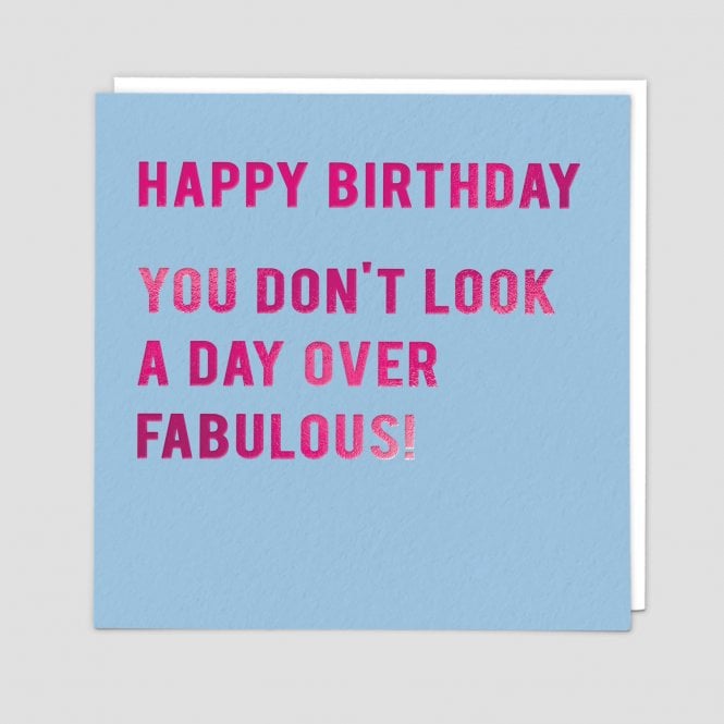 Redback Cards Fabulous Card