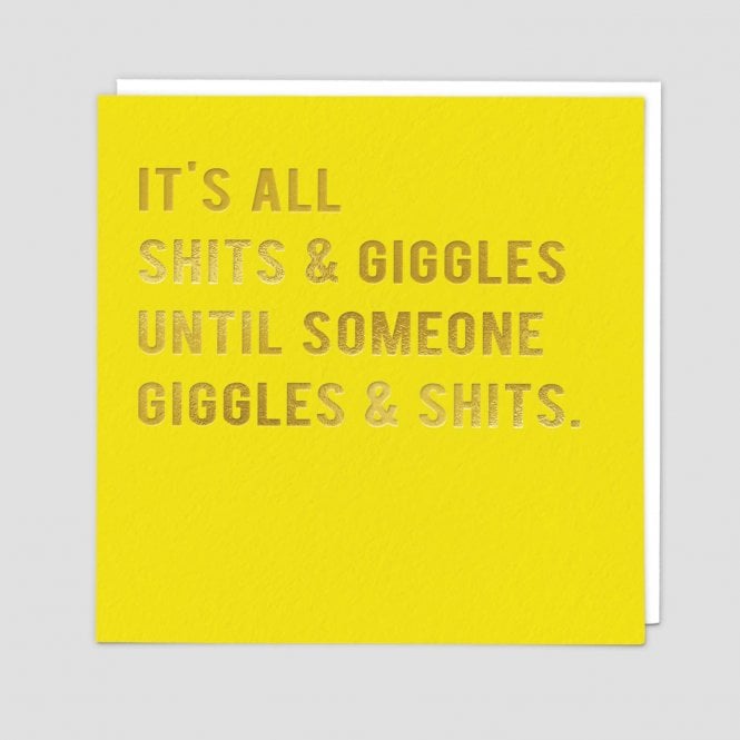Redback Cards Giggles Card