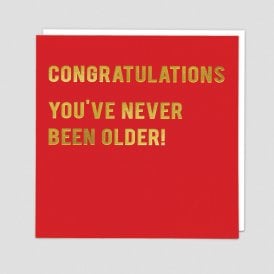 Never Older Card