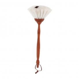 Oiled Pearwood Light Goat Hair Dust Brush