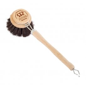 Untreated Beechwood Horsehair Dish Brush