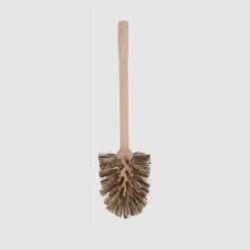 Untreated Beechwood Toilet Brush 39cm