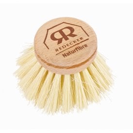 Wooden Tampico Fibre Dish Brush Replacement Head 4cm