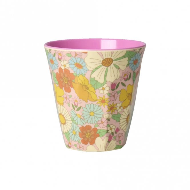Rice Flower Power Melamine Cup