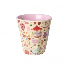 Pink Fun Fair Children's Medium Melamine Cup
