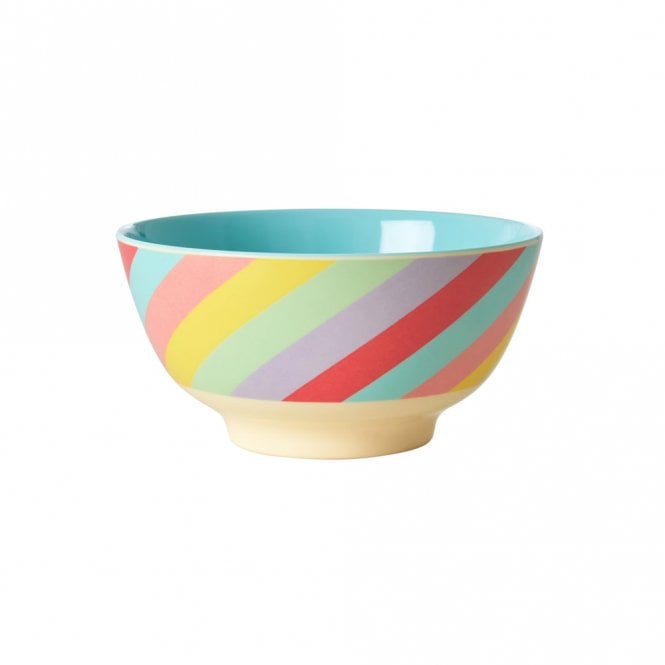 Rice Summer Rush Multi Medium Melamine Bowl