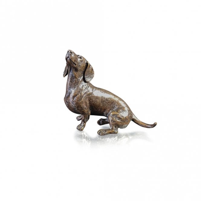 Richard Cooper Bronze Limited Edition Bronze Dachshund Sitting