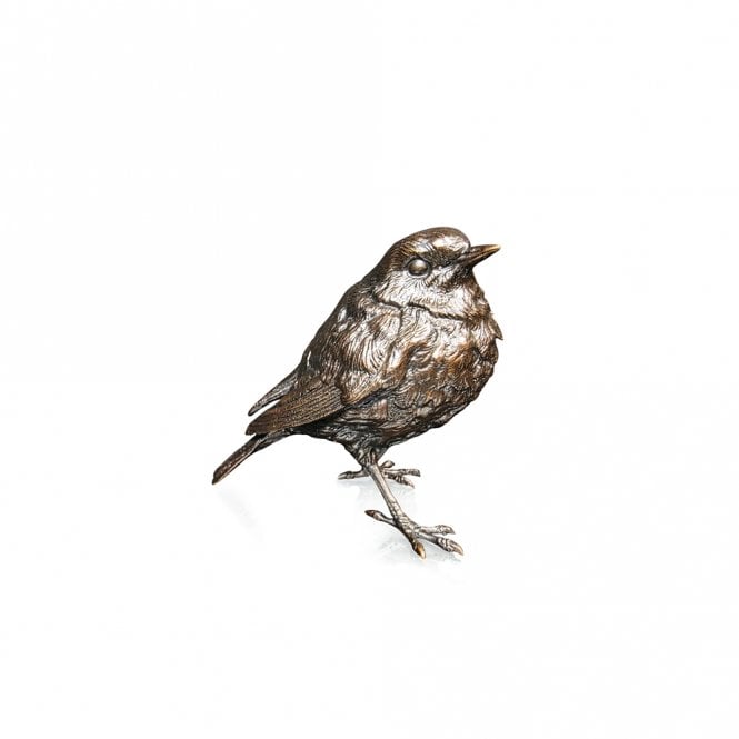 Richard Cooper Bronze Limited Edition Bronze Robin Standing