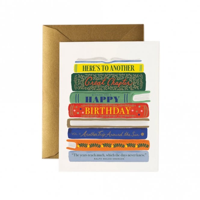Rifle Paper Co. Bookstack Card
