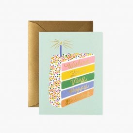 Cake Slice Happy Birthday Card