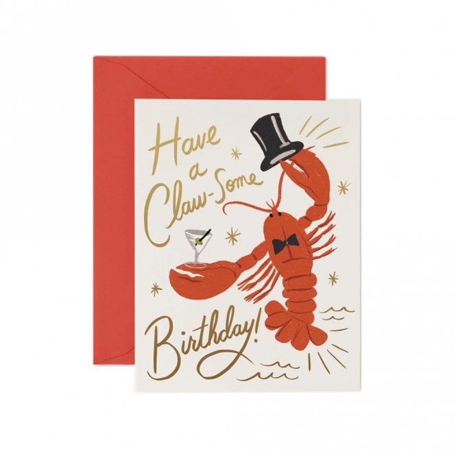 Rifle Paper Co. Claw-Some Birthday Card