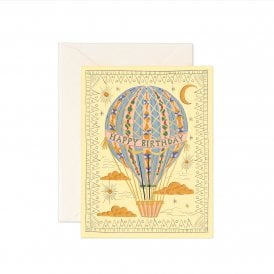 Hot Air Balloon Birthday Card