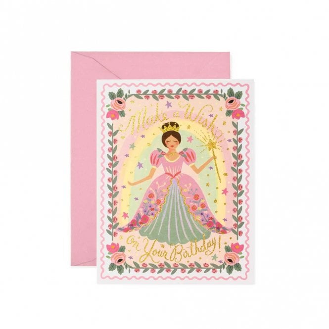 Rifle Paper Co. Princess Birthday Card