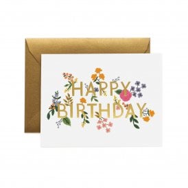 Wildwood Happy Birthday Card