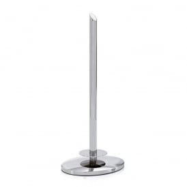 Oblique Floor Standing Toilet Roll Holder