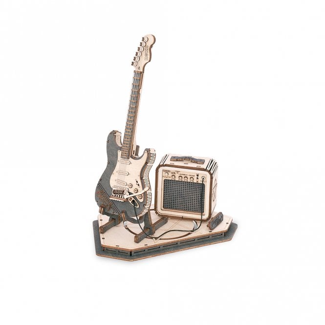 Robotime Electric Guitar DIY Craft Wooden Model Kit