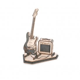 Electric Guitar DIY Craft Wooden Model Kit