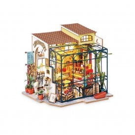 Emily's Flower Shop DIY Craft Wooden Model Kit 
