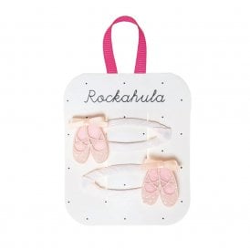 Ballet Shoe Hair Clips
