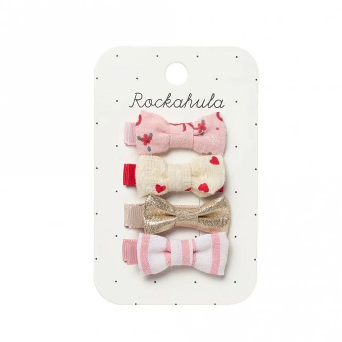 Rockahula Kids Cutesy Mini Bow Bar Clip Set