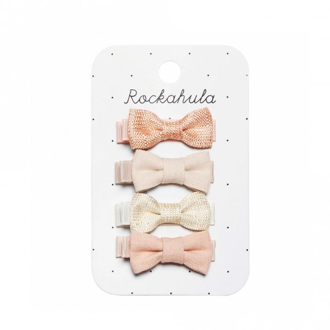Rockahula Kids Flora Linen Mini Bow Hair Clips
