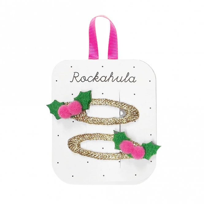 Rockahula Kids Holly Pom Pom Clips