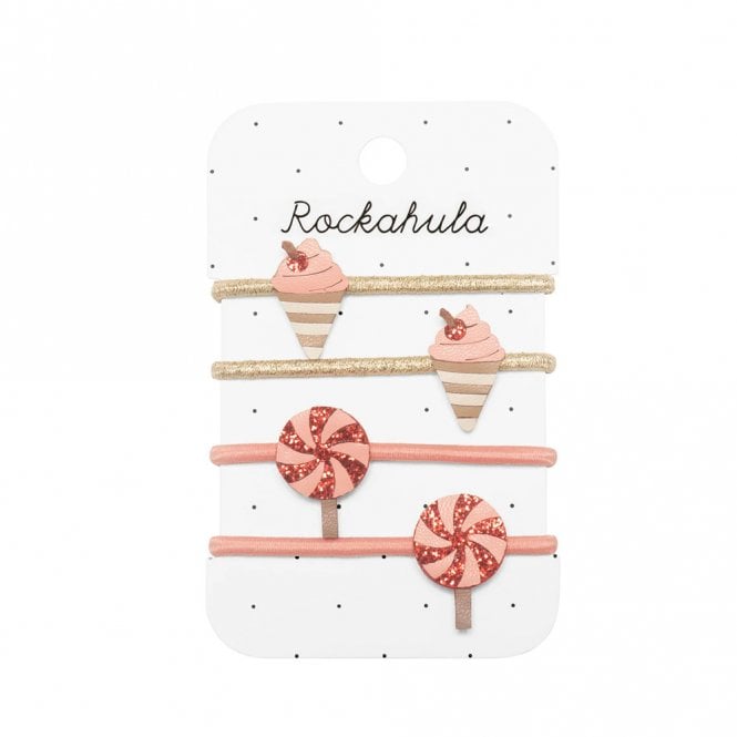 Rockahula Kids Very Cherry Ice Cream Elastic Hairbands