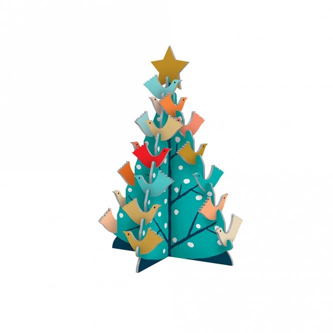 Roger la Borde Brilliant Birds Pop & Slot Petite 3D Advent Calendar