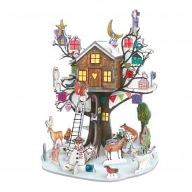 Christmas Treehouse Petite Pop & Slot 3D Advent Calendar