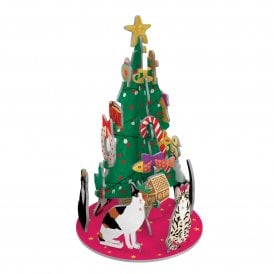 Cosy Cats Petite Pop & Slot 3D Advent Calendar