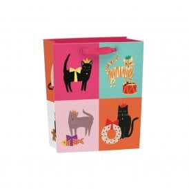 Cosy Cats Small Gift Bag