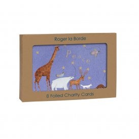 Peaceful Animals Pack of 8 Charity Cards