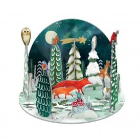 Snowdomia Alpine Foxes Pop & Slot 3D Advent Calendar