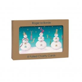 Snowmen Pack of 8 Charity Cards