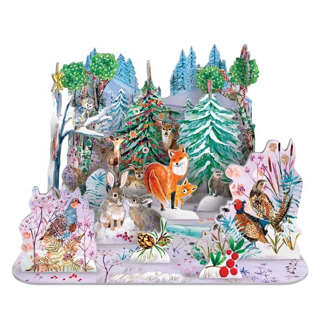 Roger la Borde Wild Winter's Song Pop & Slot Large 3D Advent Calendar