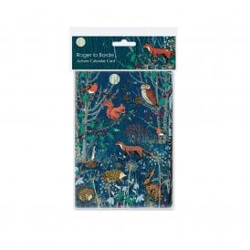 Winter's Tale Animals Advent Calendar Card