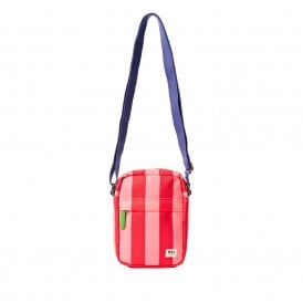 Bond Circus Print Recycled Canvas Crossbody Pocket Bag
